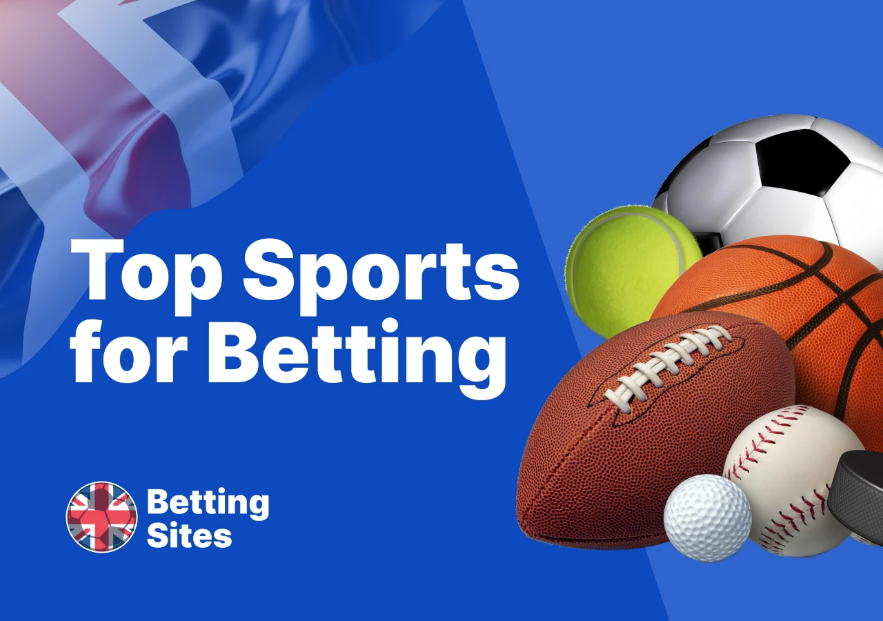Most popular sports for British punters including football, tennis, horse racing, and cricket.